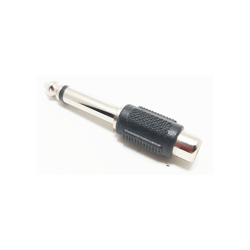 Adaptateur rca femelle / jack mâle mono