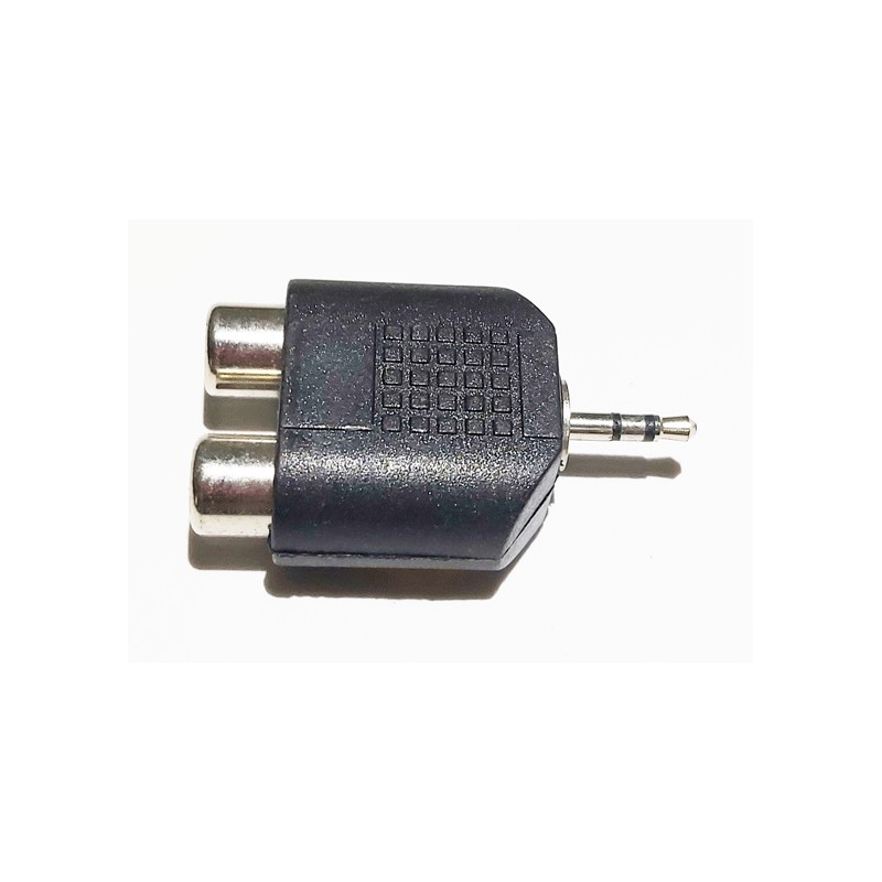 Adaptateur jack mâle 2.5 stéréo / rca femelle