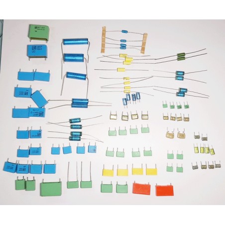 Condensateur non polarisé haute tension 100pièces 38 valeurs différentes