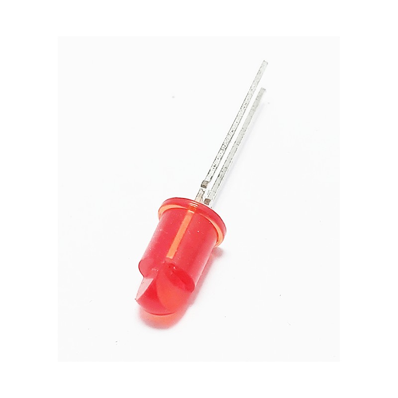 Led rouge 5mm avec pointe en triangle