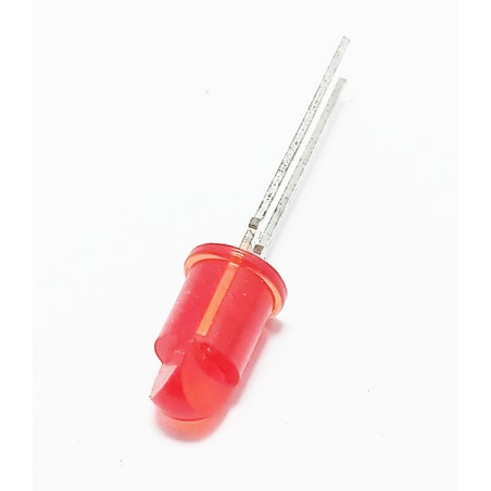 Led rouge 5mm avec pointe en triangle