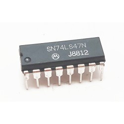 Circuit intégré 74LS47N