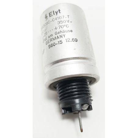 Condensateur - Electrolytic capacitor 100mf 350volts