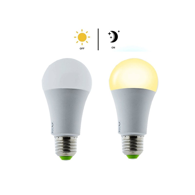 Ampoule LED E27 7W avec capteur de luminosité