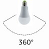 Ampoule LED E27 7W avec capteur de luminosité