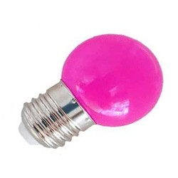 Ampoule LED E27 1W G45 Couleurs