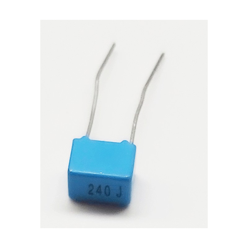Condensateur 240pf 100 volts (lot de 10p)