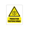 Etiquette production photovoltaique (lot de 20pièces)