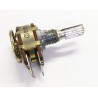 Potentiomètre stéréo 2X10K B axe 6mm cranté