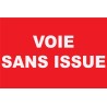 Panneau voie sans issue