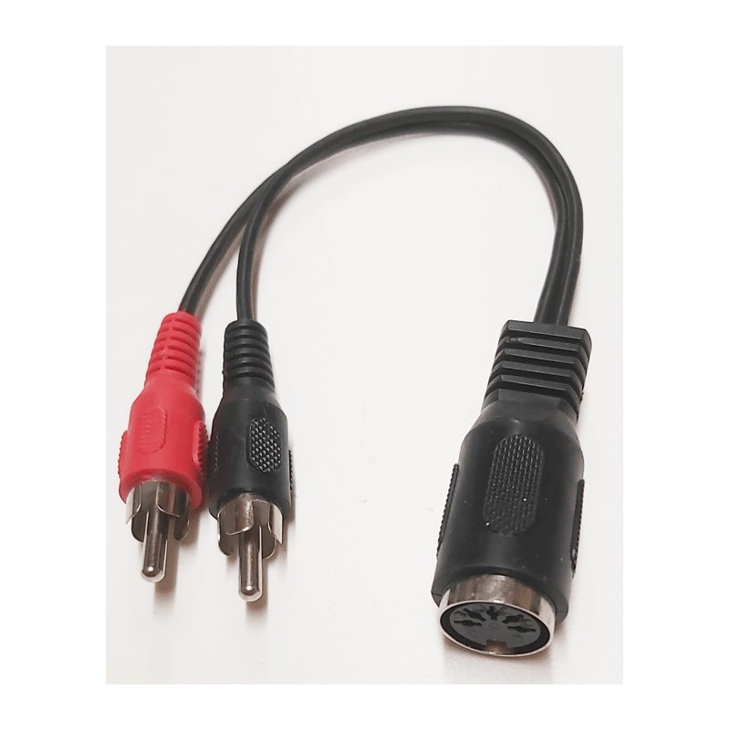 Adaptateur rca mâle - din 5 broches femelle