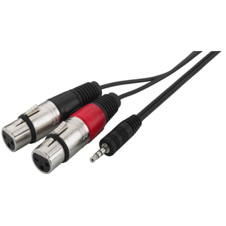 Adaptateur XLR - JACK 3.5mm stéréo