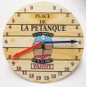 Compteur de point pour pétanque mural
