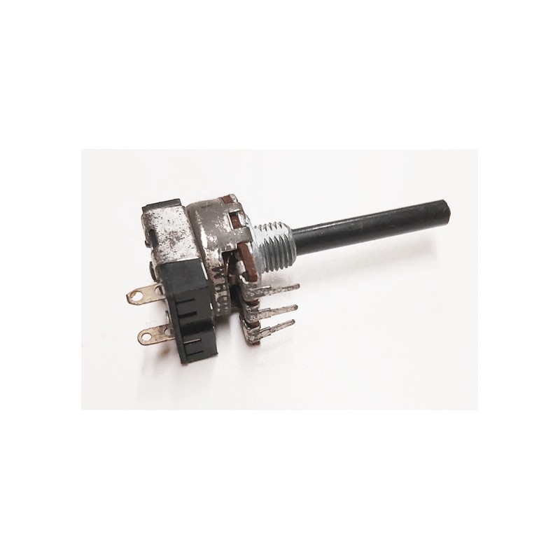 Potentiomètre 1K A axe 4mm avec interrupteur