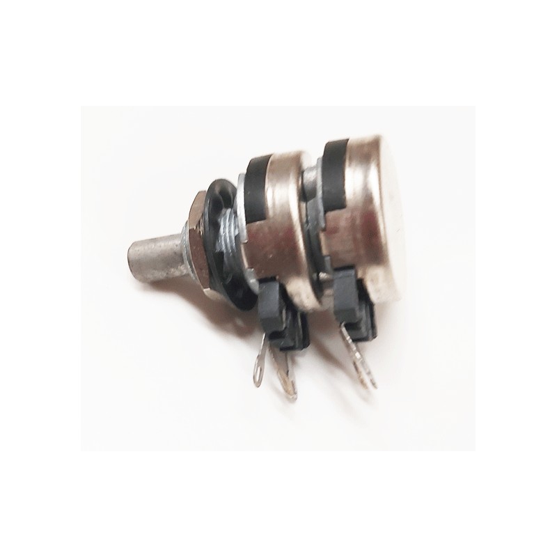 Potentiomètre stéréo 1x220kA + 1 x10kA