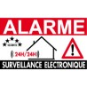 10 Panneaux alarme surveillance électronique 24h/24