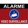 10 Panneaux alarme vidéo surveillance avec picto 24h/24