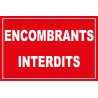 Encombrants interdits