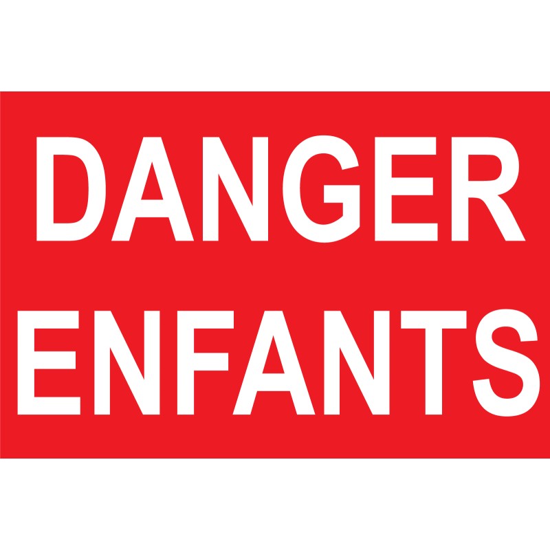 Danger enfants