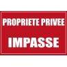 Propriété privée impasse