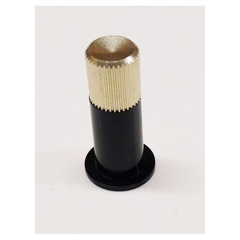 Bouton de potentiomètre noir axe 6mm