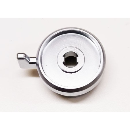 Bouton de potentiomètre double axe 4mm auto radio