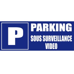 Parking sous vidéo surveillance