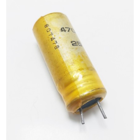 Condensateur - Electrolytic Capacitor 470mf 25volts (lot de 5p)