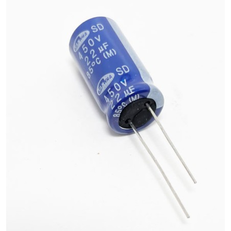 Condensateur - Electrolytic Capacitor 22mf 450volts 85°c