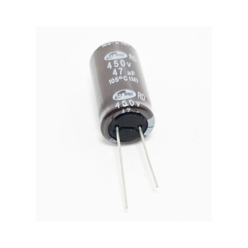 Condensateur - Electrolytic Capacitor 47mf 450volts 85°c