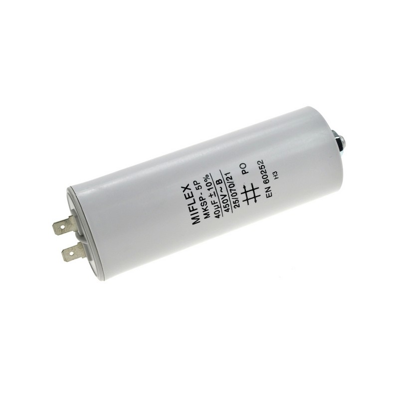 Condensateur de démarrage 40µf 450volts