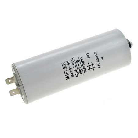 Condensateur de démarrage 40µf 450volts