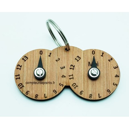 Compteur de points en bois