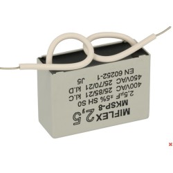 Condensateur anti parasite 2.5mf 450 volts AC