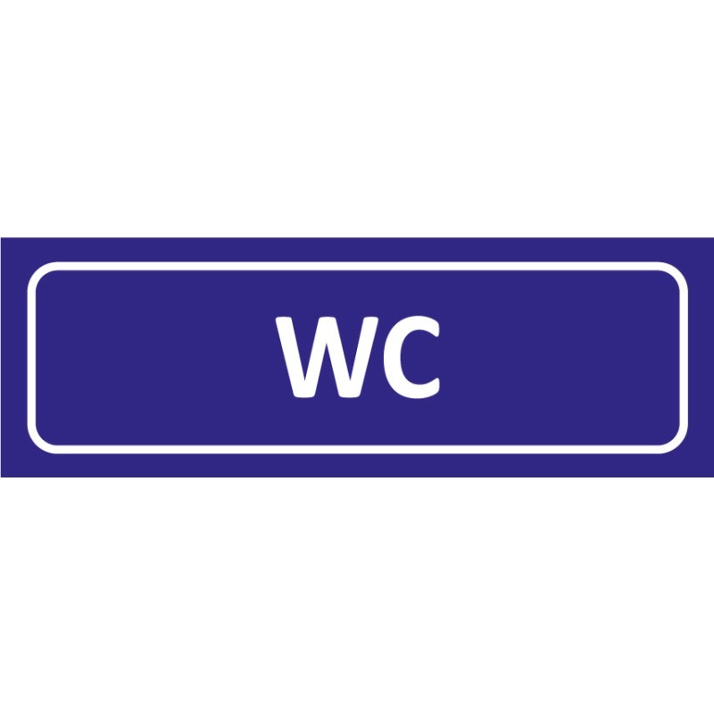 Signalétique adhésives WC