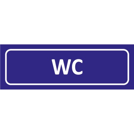 Signalétique adhésives WC