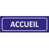Signalétique adhésives accueil
