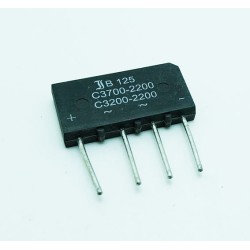 Pont de diode 3.7amp 250 volts