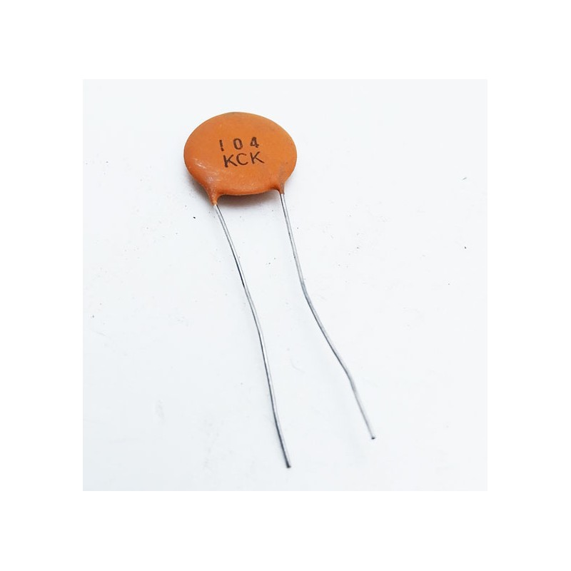 Condensateur céramique 100nf - 50volts