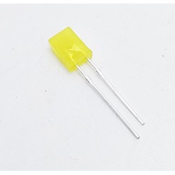 Led jaune rectangulaire