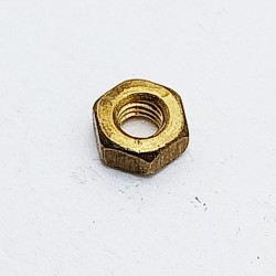 Ecrou 3mm laiton (lot 20p)