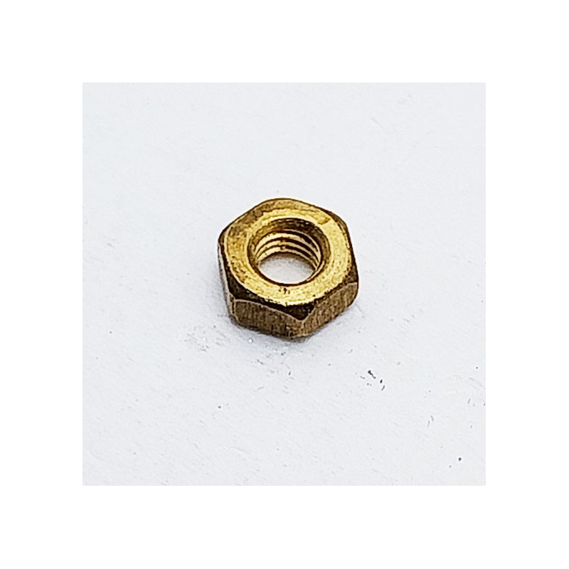 Ecrou 3mm laiton (lot 20p)
