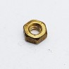 Ecrou 3mm laiton (lot 20p)