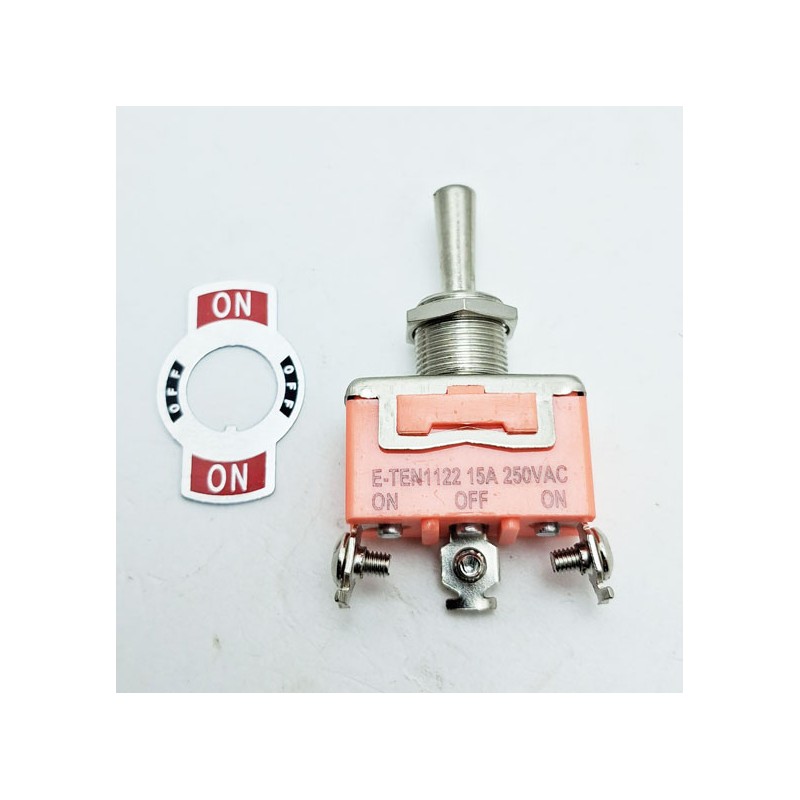 Inverseur double à levier 2 positions