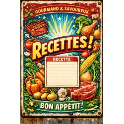 Panneau style émaillée pour...