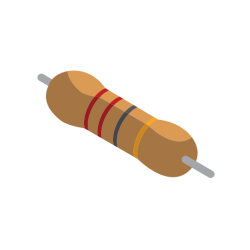 Résistance 1/4watts 10mg...